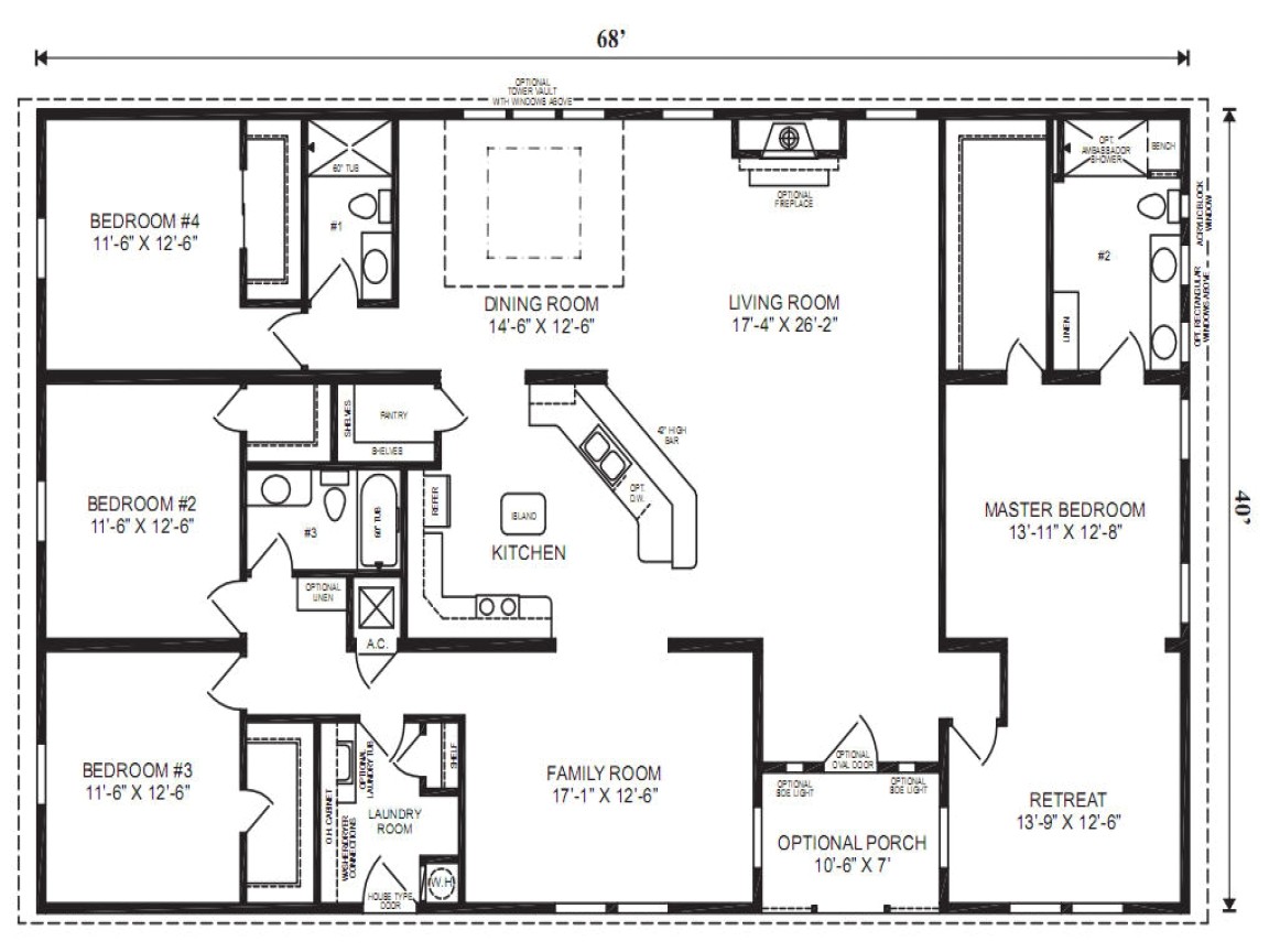 Clayton Homes Triple Wide Floor Plans Mobile Modular Home Floor Plans Clayton Triple Wide Mobile