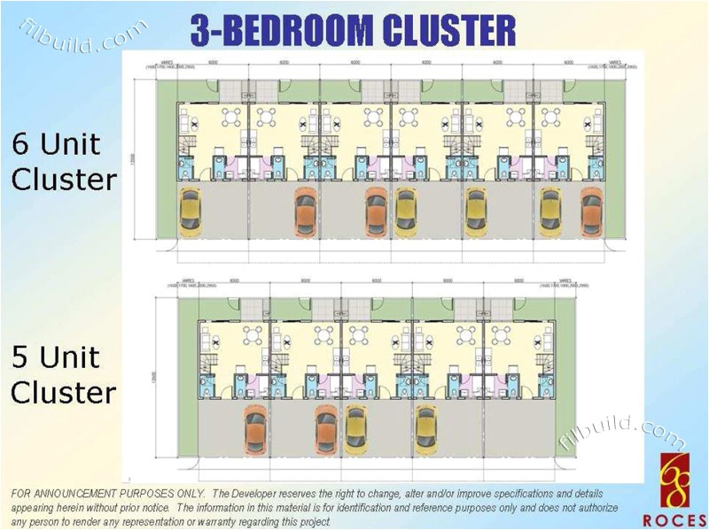 Cluster Home Plans 3 Bedroom House Plan Philippines Joy Studio Design Cluster Home Plans 3 Bedroom House Plan Philippines Joy Studio Design