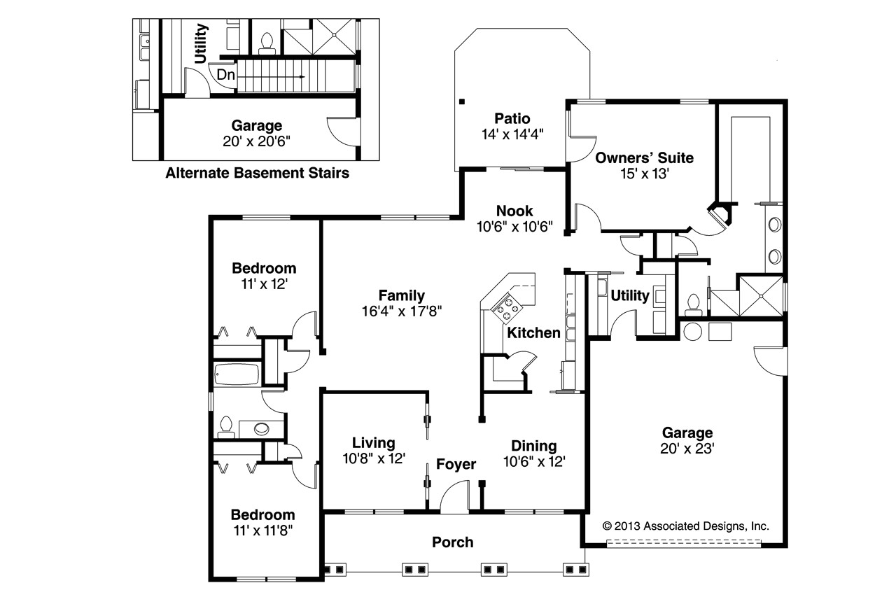 Craftsman Home Floor Plans Craftsman House Plans Adrian 30 511 associated Designs Craftsman Home Floor Plans Craftsman House Plans Adrian 30 511 associated Designs