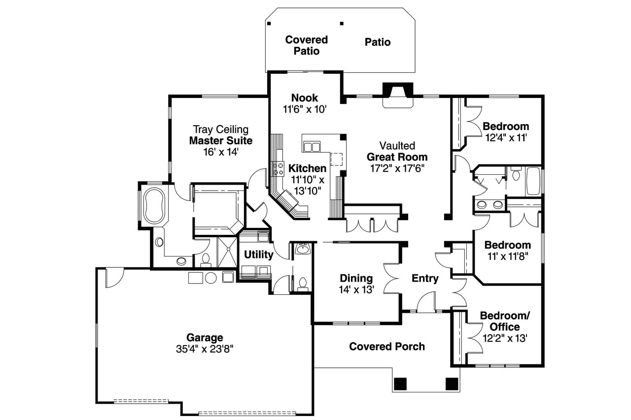 Craftsman Home Floor Plans Craftsman House Plans Goldendale 30 540 associated Designs Craftsman Home Floor Plans Craftsman House Plans Goldendale 30 540 associated Designs