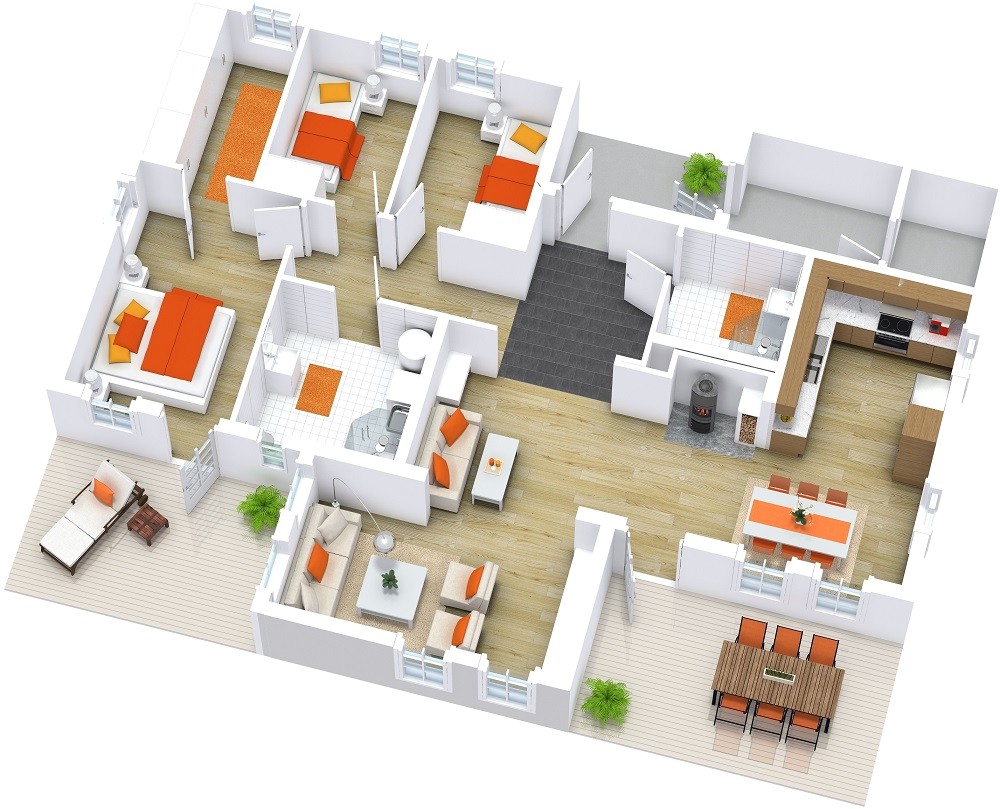 Design A Home Floor Plan Modern House Floor Plans Roomsketcher