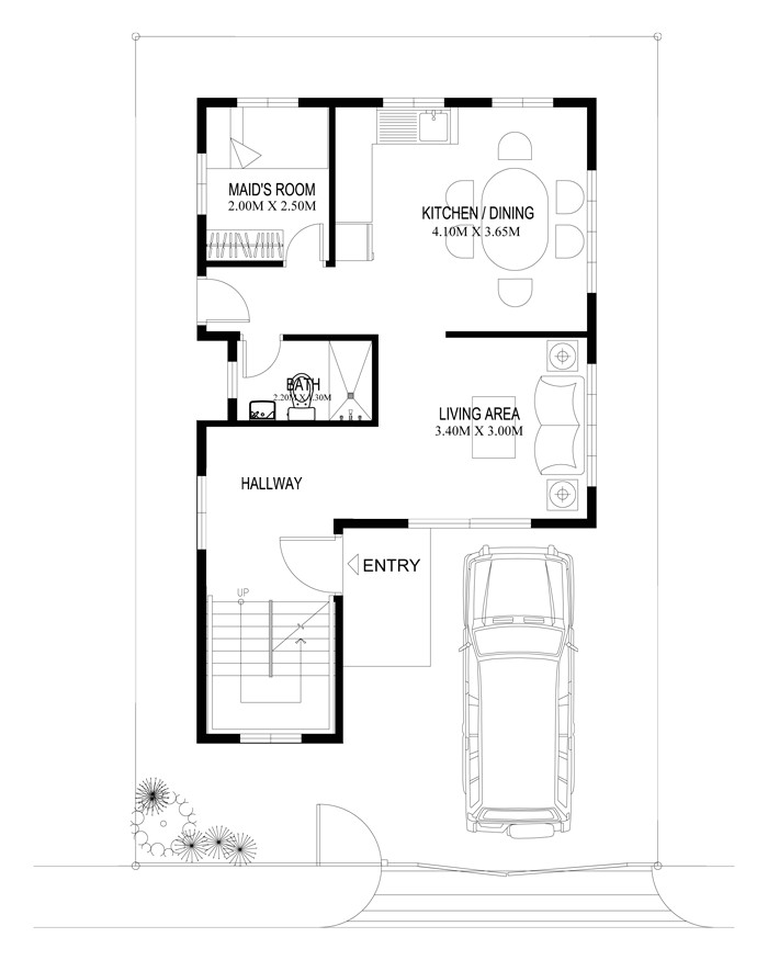 Design Home Plan Two Story House Plans Series PHP 2014004