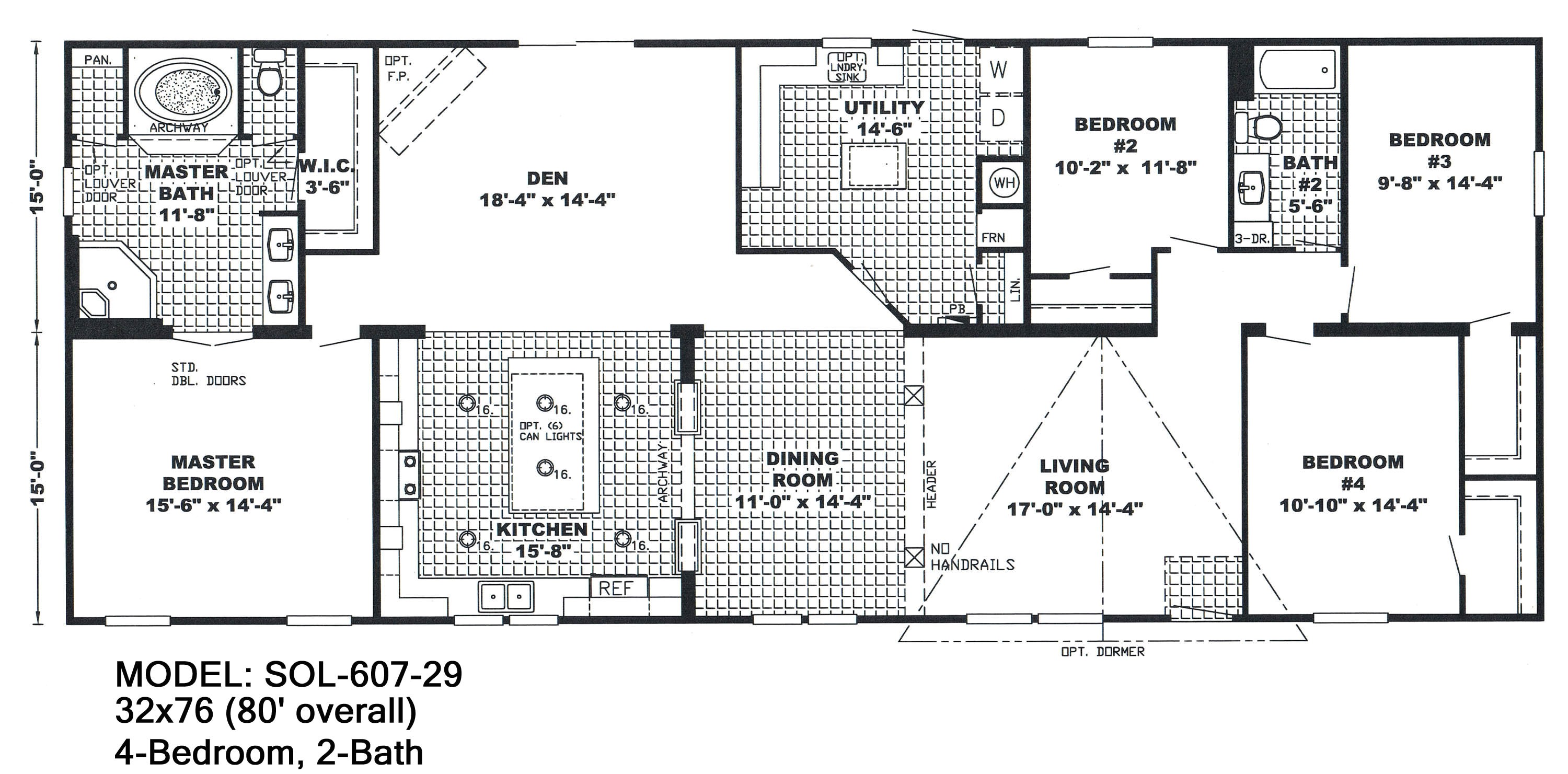 Double Wide Manufactured Home Floor Plans Double Wide Floor Plans 4 Bedroom 3 Bath 4 Bedroom 3 Bath Double Wide Manufactured Home Floor Plans Double Wide Floor Plans 4 Bedroom 3 Bath 4 Bedroom 3 Bath