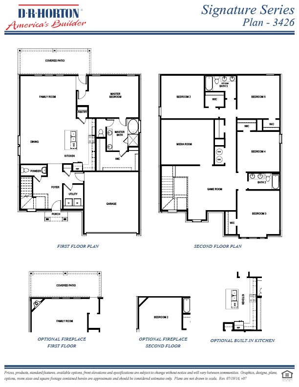 Dr Horton Home Floor Plans 3426 Spokane Paloma Creek Lakeview Little Elm Texas Dr Horton Home Floor Plans 3426 Spokane Paloma Creek Lakeview Little Elm Texas