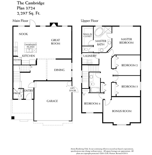 Dr Horton Home Floor Plans Cambridge Terra Woods Puyallup Washington D R Horton Dr Horton Home Floor Plans Cambridge Terra Woods Puyallup Washington D R Horton