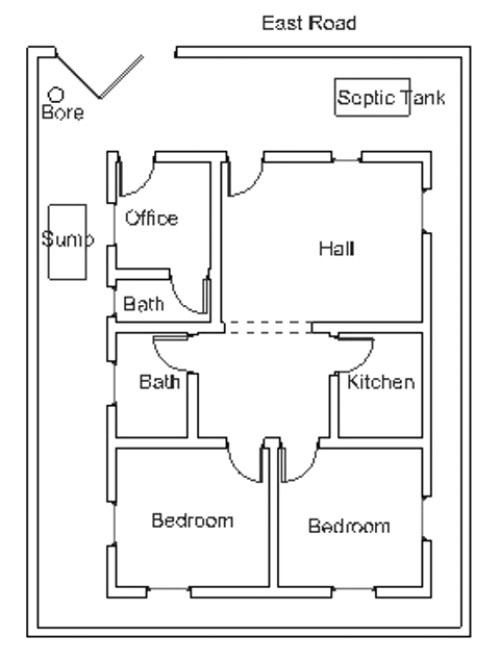 East Face Vastu Home Plan Vastu House Plan for An East Facing Plot 5 Vasthurengan Com