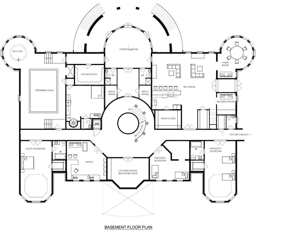 Estate Home Floor Plans A Hotr Reader S Revised Floor Plans to A 17 000 Square