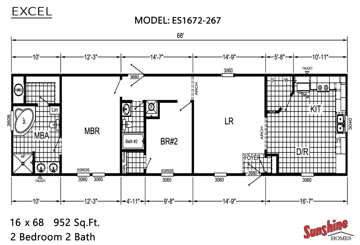 Excel Modular Homes Floor Plans Excel Es1672 267 by Cedar Creek Homes Mo Excel Modular Homes Floor Plans Excel Es1672 267 by Cedar Creek Homes Mo