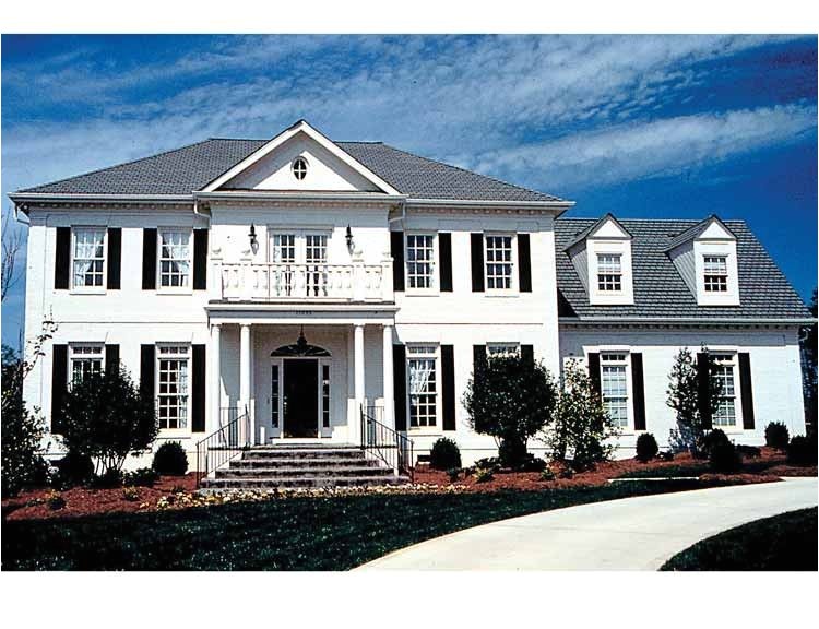 Federal Colonial Home Plans Federal Style Row House Plans