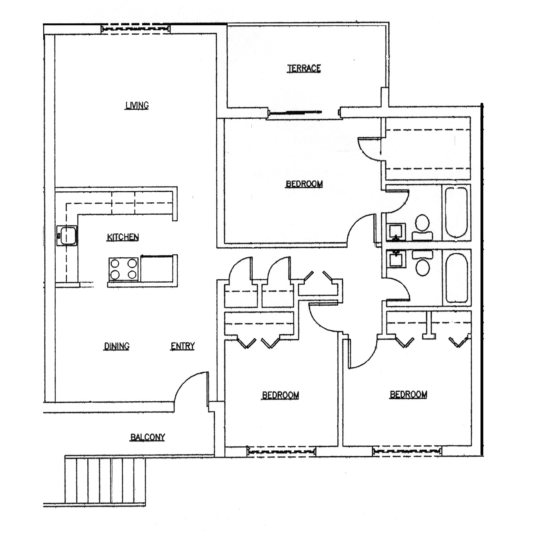 Floor Plans for A Three Bedroom House Three Bedroom Building Plan Homes Floor Plans Floor Plans for A Three Bedroom House Three Bedroom Building Plan Homes Floor Plans