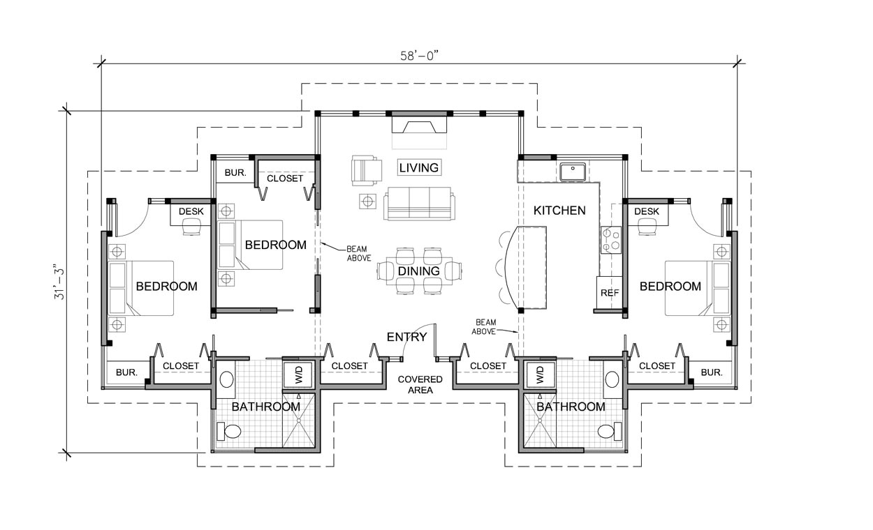 Floor Plans for Homes One Story 3 Bedroom House Plans One Story Marceladick Com