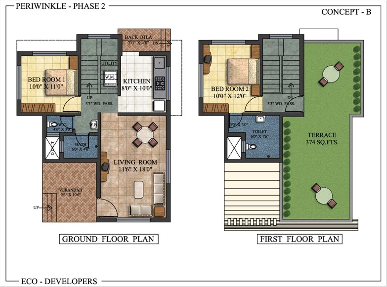 Floor Plans for Indian Homes Floor Plan Periwinkle Bungalows at Murbad Indian Eco Floor Plans for Indian Homes Floor Plan Periwinkle Bungalows at Murbad Indian Eco