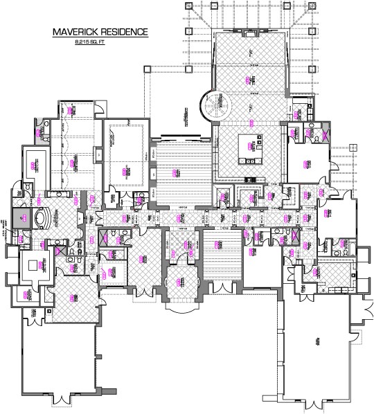 Floor Plans for Luxury Homes Maverick Residence by Phillips Luxury Homes