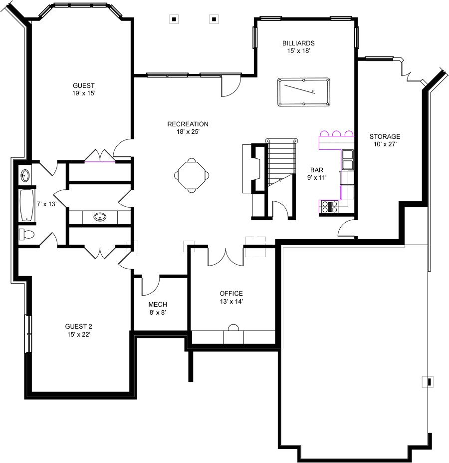 Floor Plans for Ranch Homes with Basement Unique Free House Plans with Basements 9 Ranch House Floor Plans for Ranch Homes with Basement Unique Free House Plans with Basements 9 Ranch House