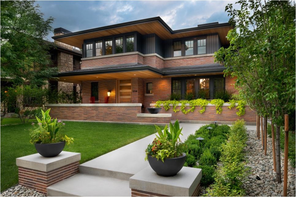 Frank Lloyd Wright Inspired Home Plans Frank Lloyd Wright Inspired Home with Lush Landscaping Frank Lloyd Wright Inspired Home Plans Frank Lloyd Wright Inspired Home with Lush Landscaping