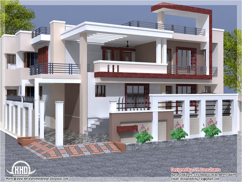 Free Home Plans India India House Design with Free Floor Plan Kerala Home