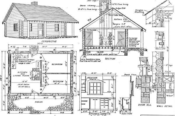 Free Log Cabin Home Floor Plans Log Home Plans 40 totally Free Diy Log Cabin Floor Plans