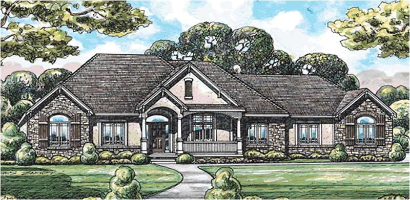 French Country Ranch Home Plans House Plan 120 2077 3 Bedroom 2641 Sq Ft Country