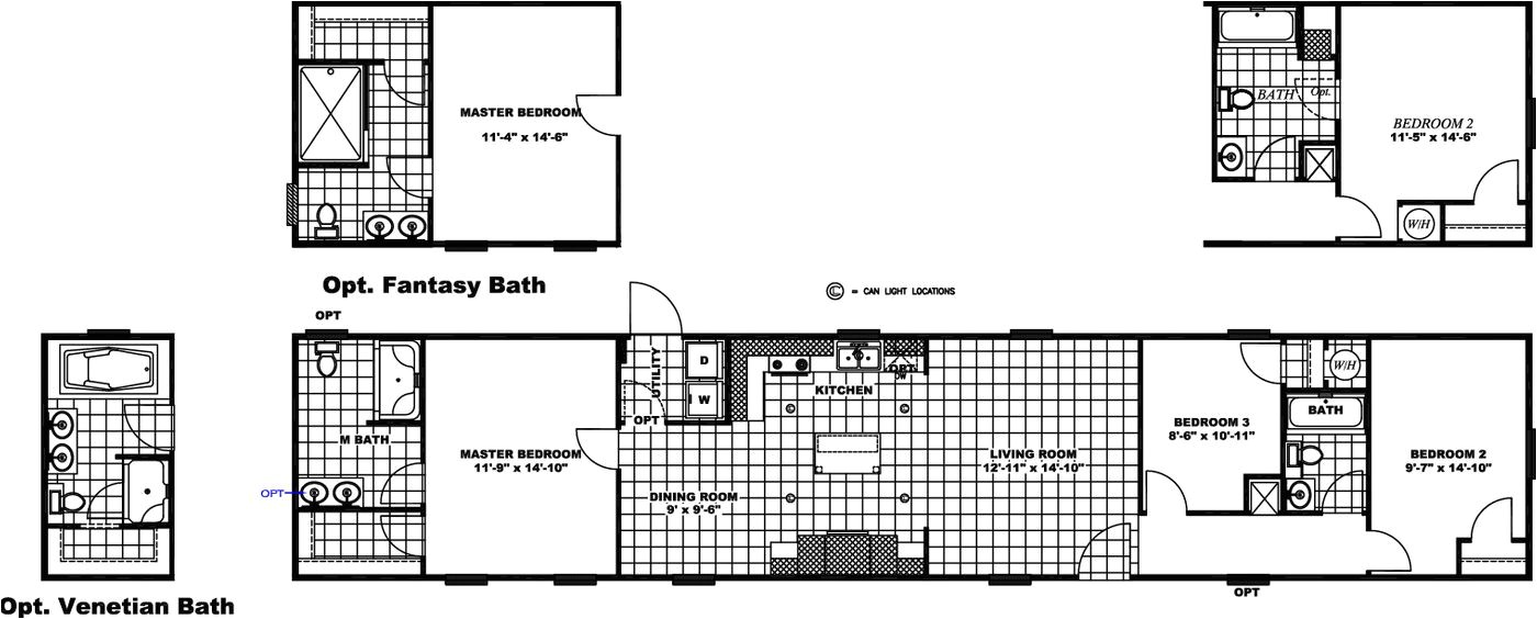 Giles Manufactured Homes Floor Plans Giles Mobile Homes Floor Plans