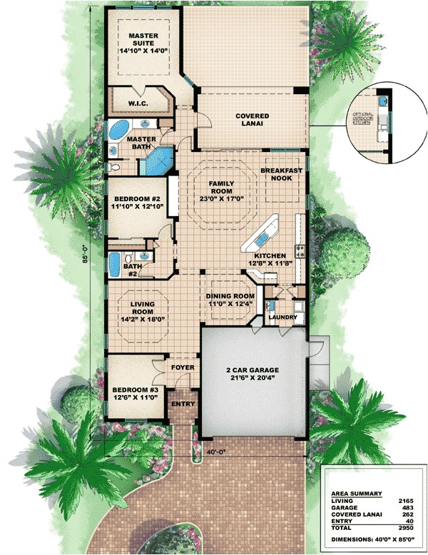 Golf Course Home Plans Great for Golf Course Living 66044we Architectural