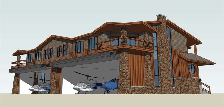 Hangar Home Plans Project Site Plan Residential Airpark Hangar Homes