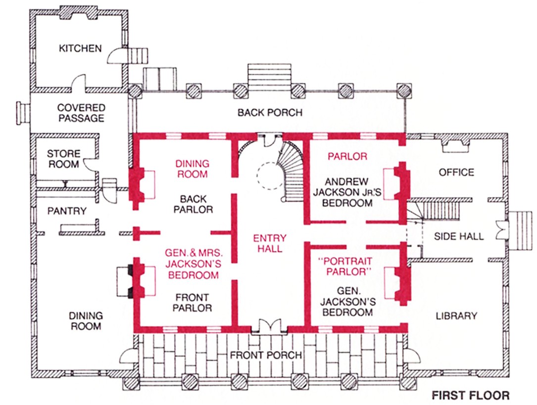 Hermitage Homes Floor Plans Room by Room Mansion Of andrew Jackson the Hermitage Hermitage Homes Floor Plans Room by Room Mansion Of andrew Jackson the Hermitage