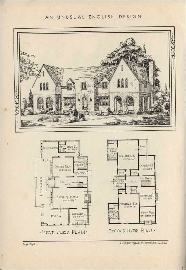 Historic Tudor House Plans 266 Best Images About Vintage Home Plans On Pinterest