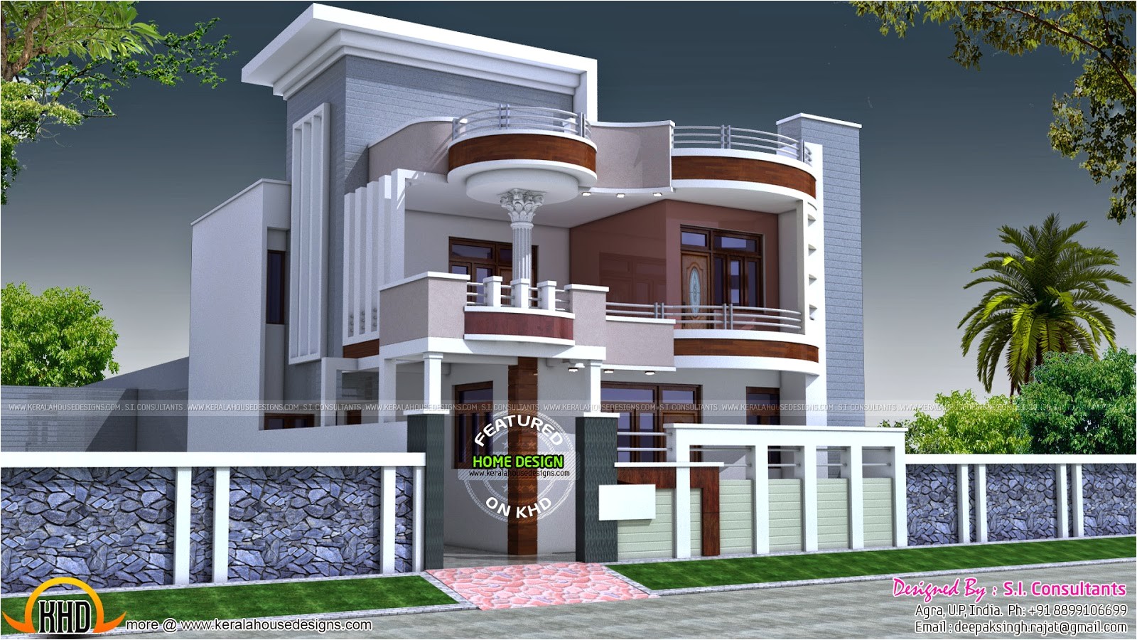 Home Design Plans India 35×50 House Plan In India Kerala Home Design and Floor Plans