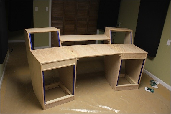 Home Desk Plans My Diy Studio Desk Build Gearslutz Pro Audio Community Home Desk Plans My Diy Studio Desk Build Gearslutz Pro Audio Community
