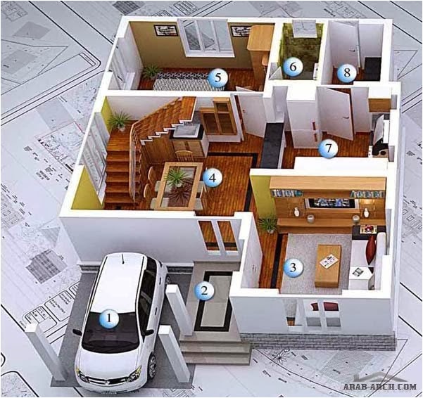 Home Plan 3d Design Online 3d Modern House Plans Collection Home Plan 3d Design Online 3d Modern House Plans Collection