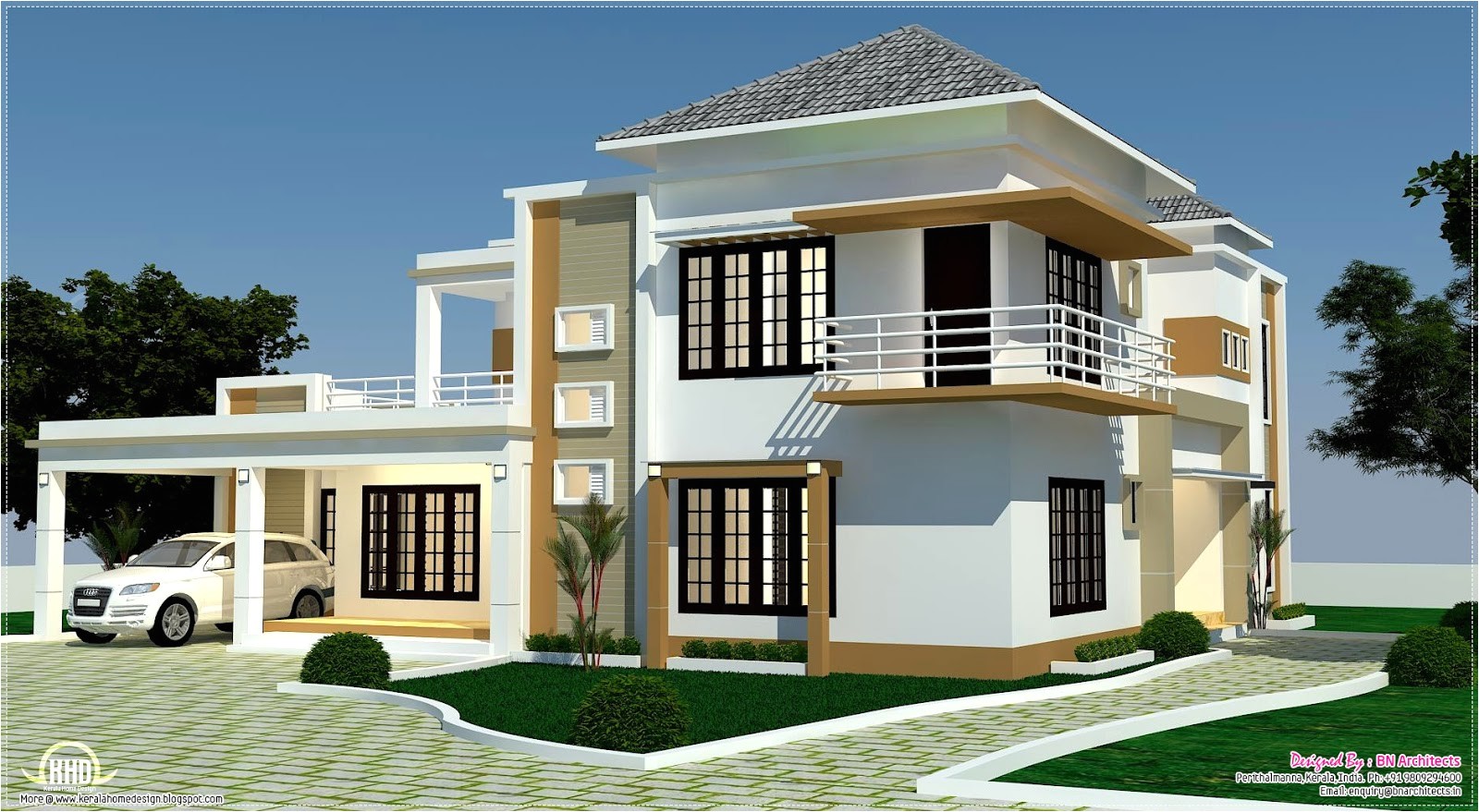 Home Plan 3d View Floor Plan 3d Views and Interiors Of 4 Bedroom Villa