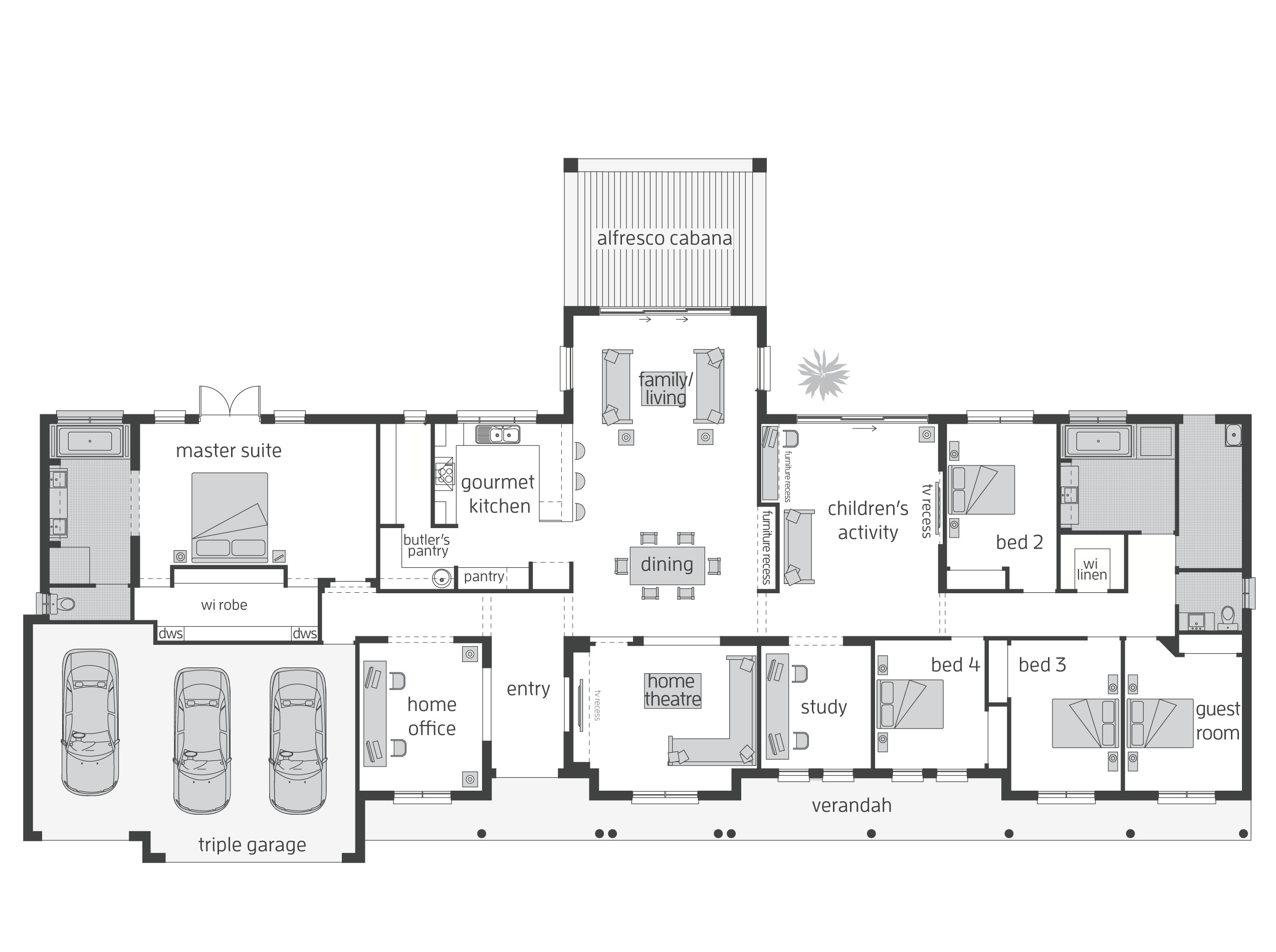 Home Plans Australia Floor Plan Bronte Act Floorplans Mcdonald Jones Homes Home Plans Australia Floor Plan Bronte Act Floorplans Mcdonald Jones Homes