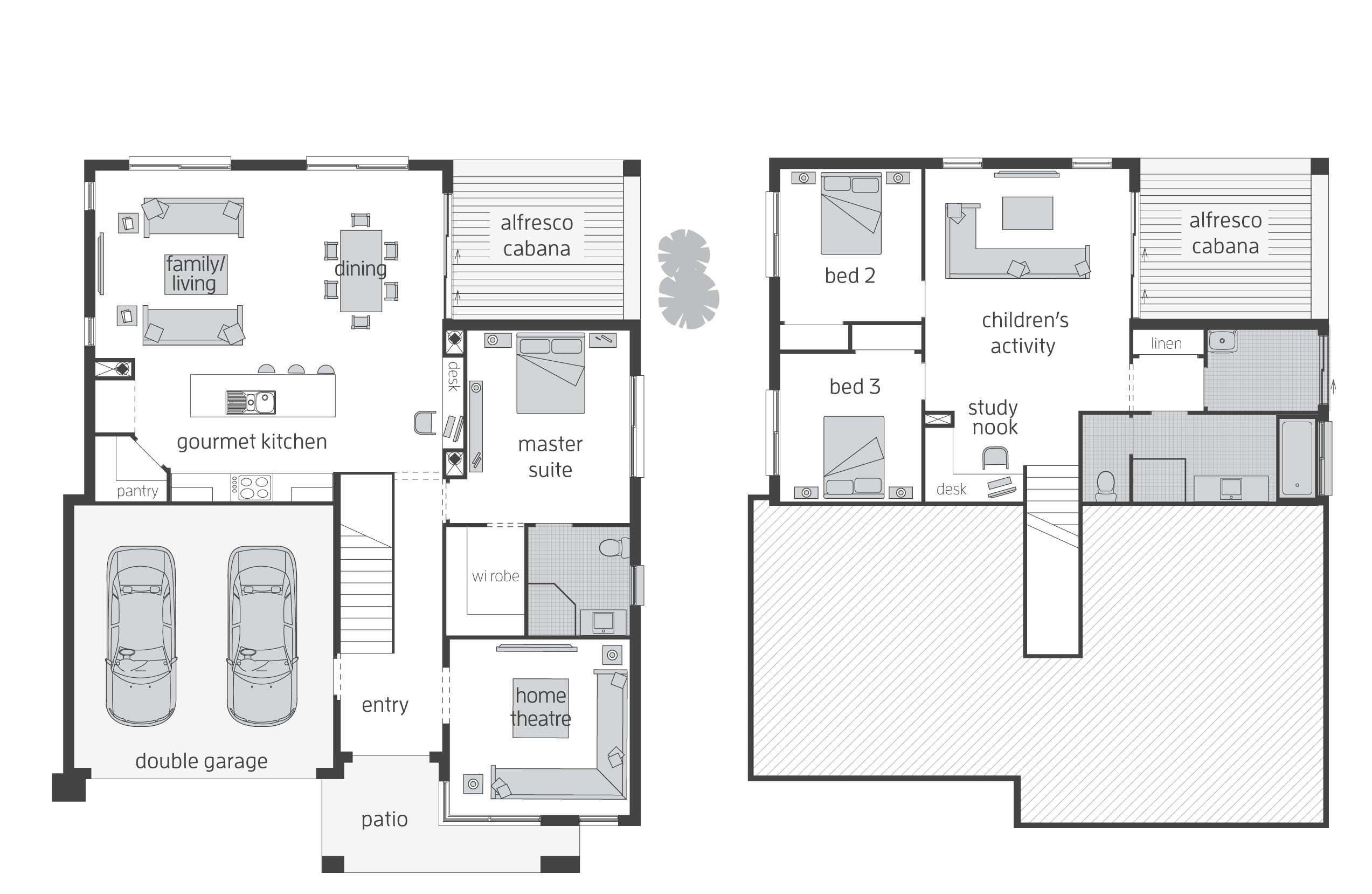 Home Plans Australia Floor Plan Horizon Act Floorplans Mcdonald Jones Homes Home Plans Australia Floor Plan Horizon Act Floorplans Mcdonald Jones Homes