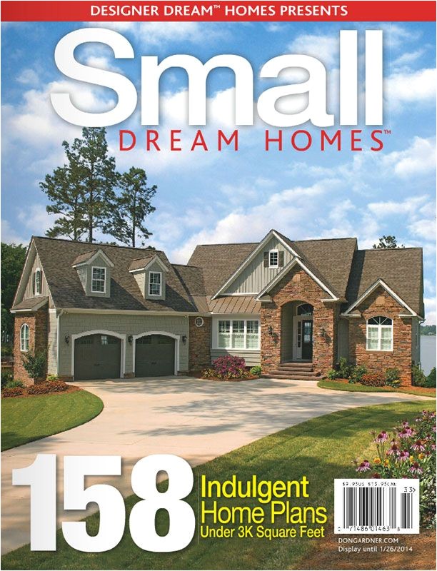 Home Plans Magazine Small Dream Homes Free Online Edition Houseplansblog