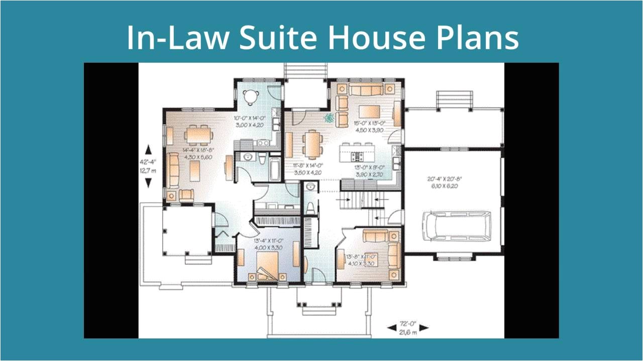 Home Plans with Detached In Law Suite Handicap Accessible Mother In Law Suite Detached Home