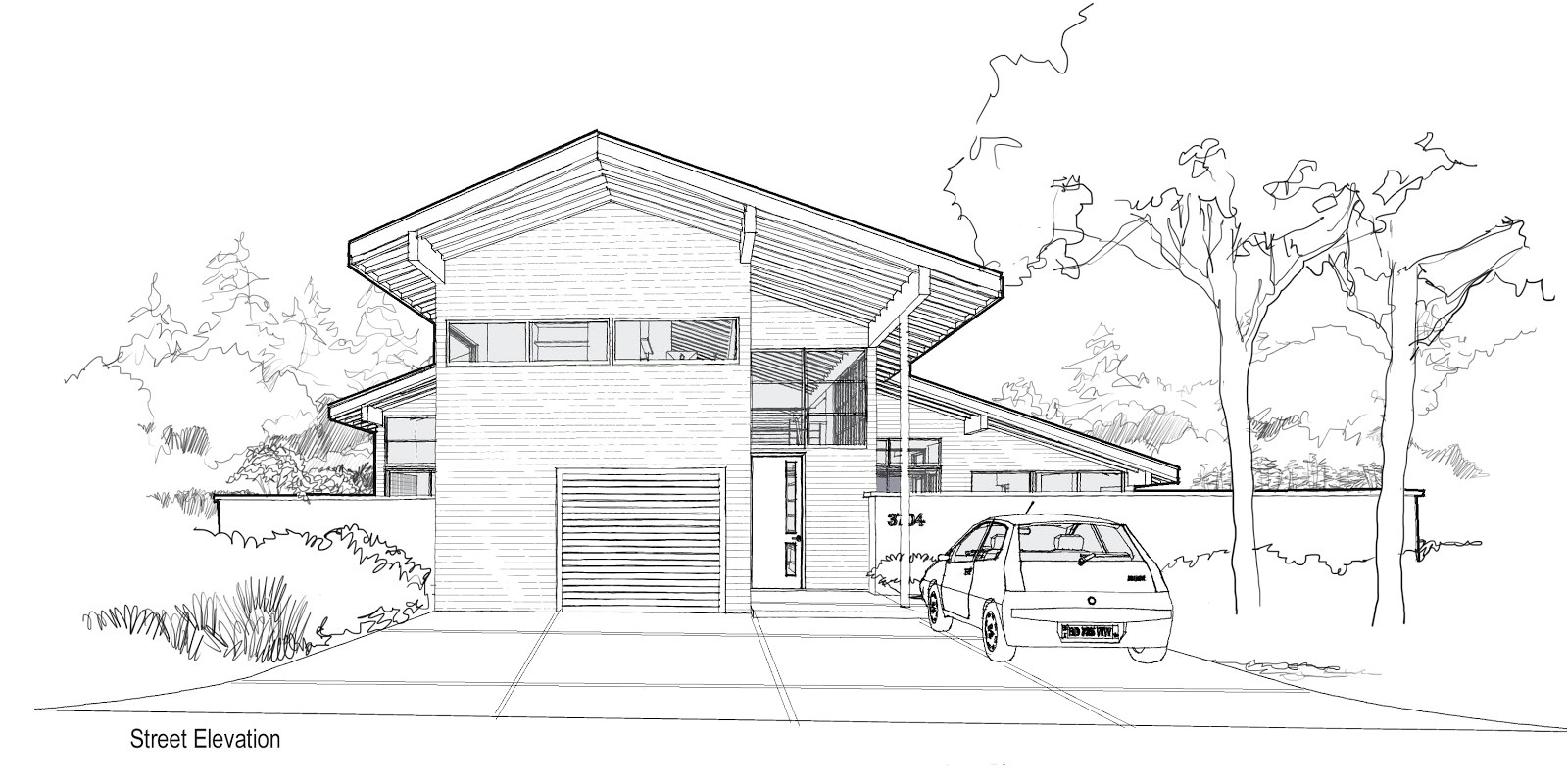 Home Sketch Plan Mcm Design Modern House Plan 3 Home Sketch Plan Mcm Design Modern House Plan 3