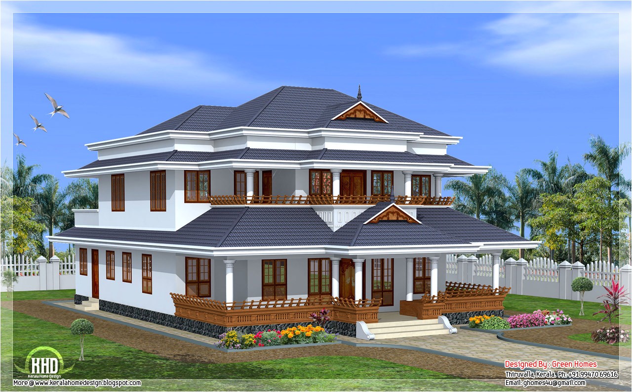 Home Style Plans Traditional Kerala Style Home Kerala Home Design and