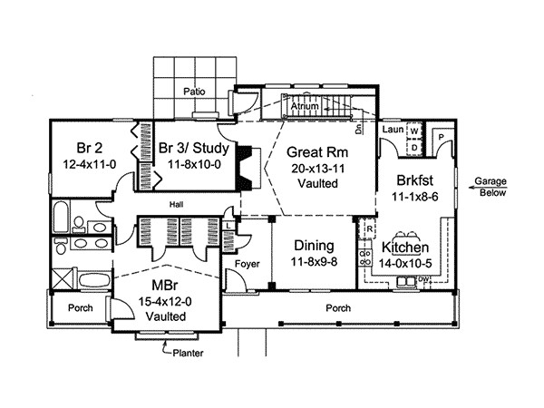 Homes with atriums Floor Plans Royalview atrium Ranch Home Plan 007d 0236 House Plans Homes with atriums Floor Plans Royalview atrium Ranch Home Plan 007d 0236 House Plans