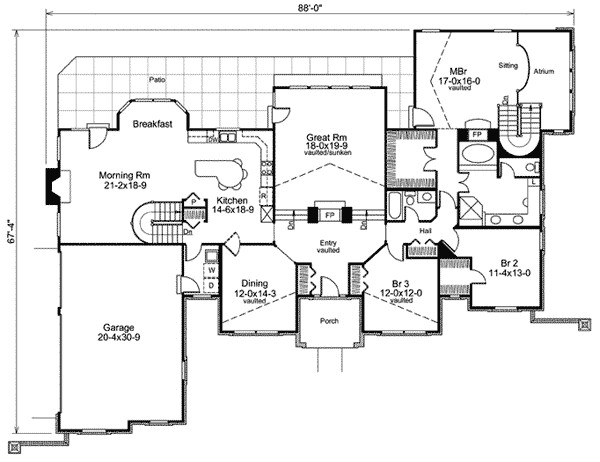 Homes with atriums Floor Plans Stylish atrium Ranch House Plan with Class 57134ha 1st Homes with atriums Floor Plans Stylish atrium Ranch House Plan with Class 57134ha 1st