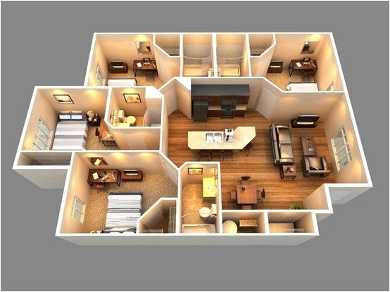House Design Plans 3d 4 Bedrooms This is A 3d Floor Plan View Of Our 4 Bedrooms 4 Bath House Design Plans 3d 4 Bedrooms This is A 3d Floor Plan View Of Our 4 Bedrooms 4 Bath