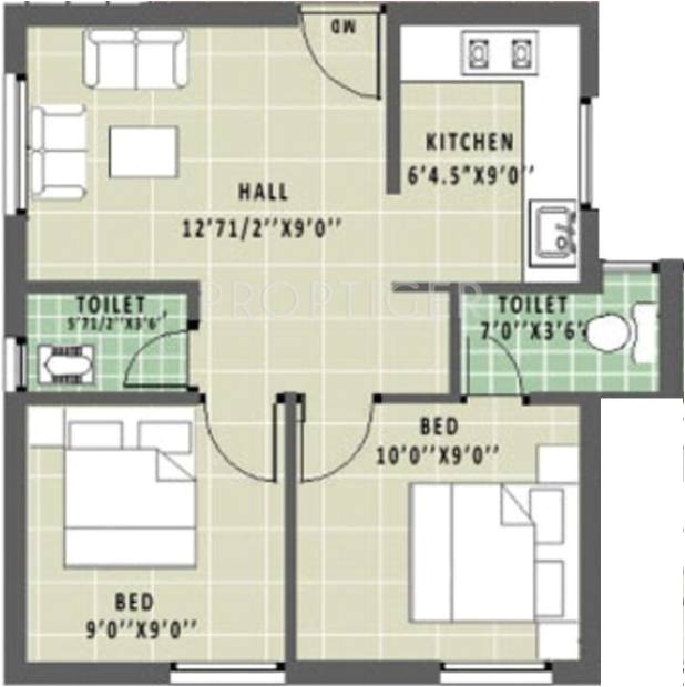 House Plan for 600 Sq Ft In India 600 Sq Ft 2 Bhk Floor Plan Image Annai Aathika Available House Plan for 600 Sq Ft In India 600 Sq Ft 2 Bhk Floor Plan Image Annai Aathika Available