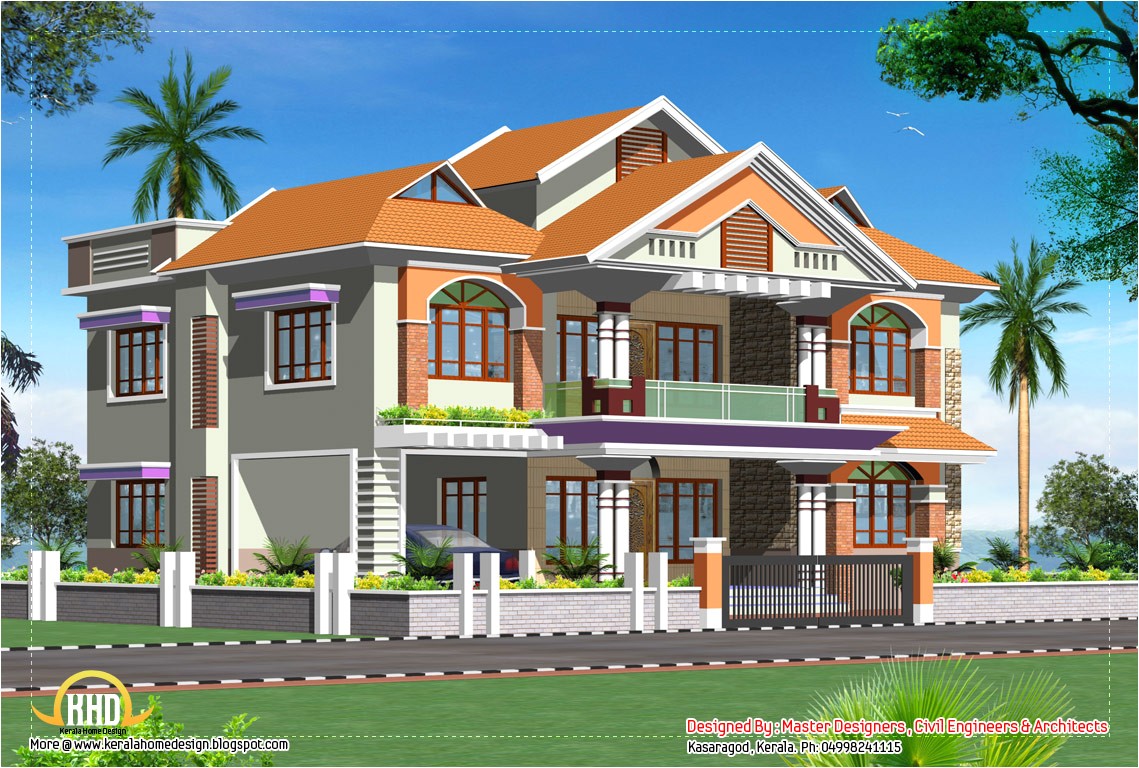 House Plan for Indian Homes Two Story Indian House