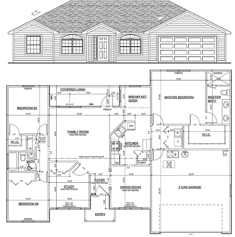 House Plans 1700 to 1900 Square Feet Homes Up to 1700 Sqft