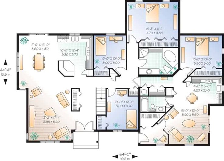 House Plans for Multigenerational Families Multigenerational House Plans Smalltowndjs Com