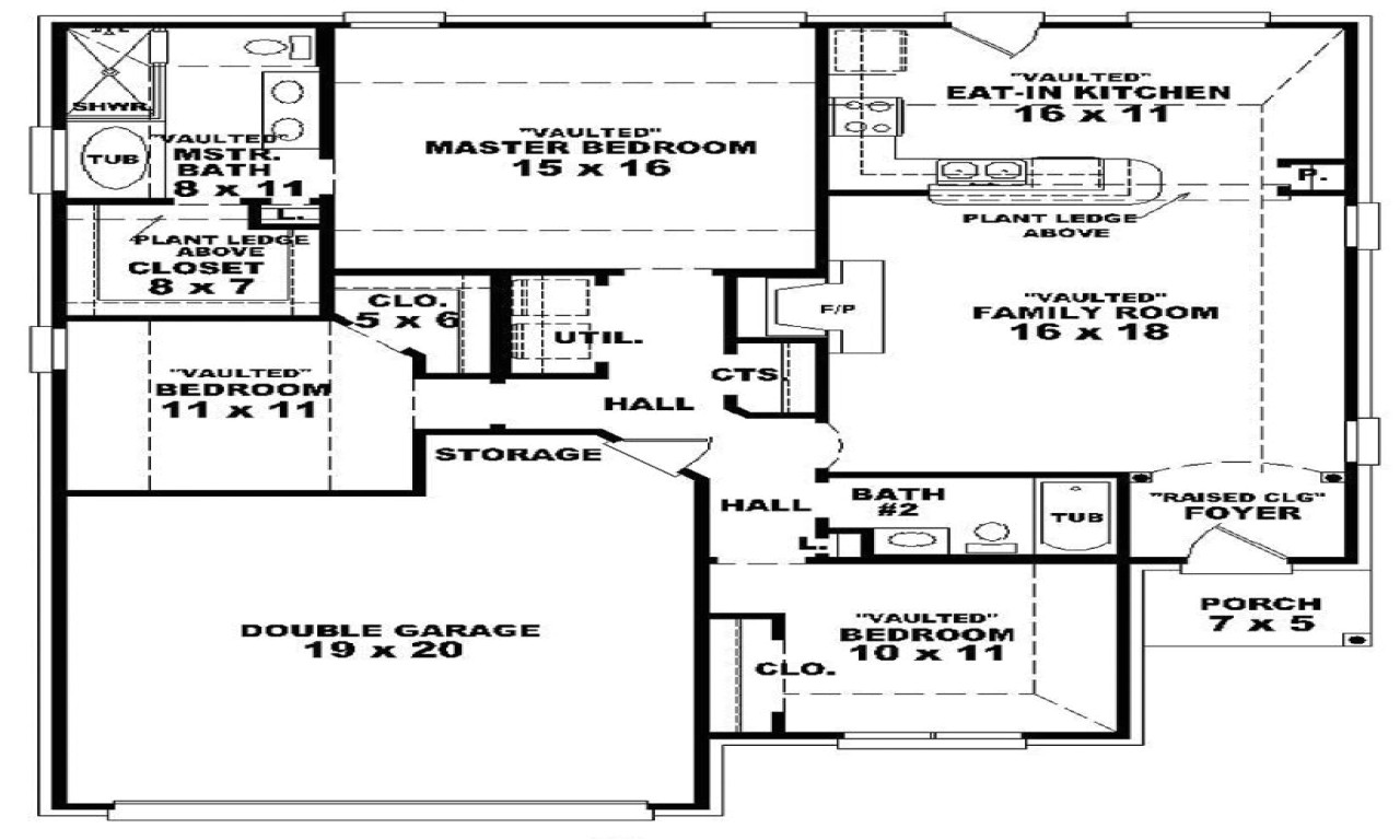 House Plans with 3 Bedrooms 2 Baths 3 Bedroom 2 Bath 1 Story House Plans 3 Bedroom 2 Bathroom House Plans with 3 Bedrooms 2 Baths 3 Bedroom 2 Bath 1 Story House Plans 3 Bedroom 2 Bathroom