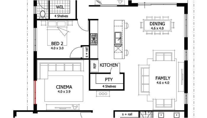 House Plans with Separate Kitchen Open Kitchen Floor Plan Small Kitchen Open Floor Plan 2