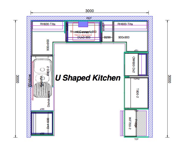 House Plans with U Shaped Kitchen top 20 U Shaped Kitchen House Plans 2018 Interior