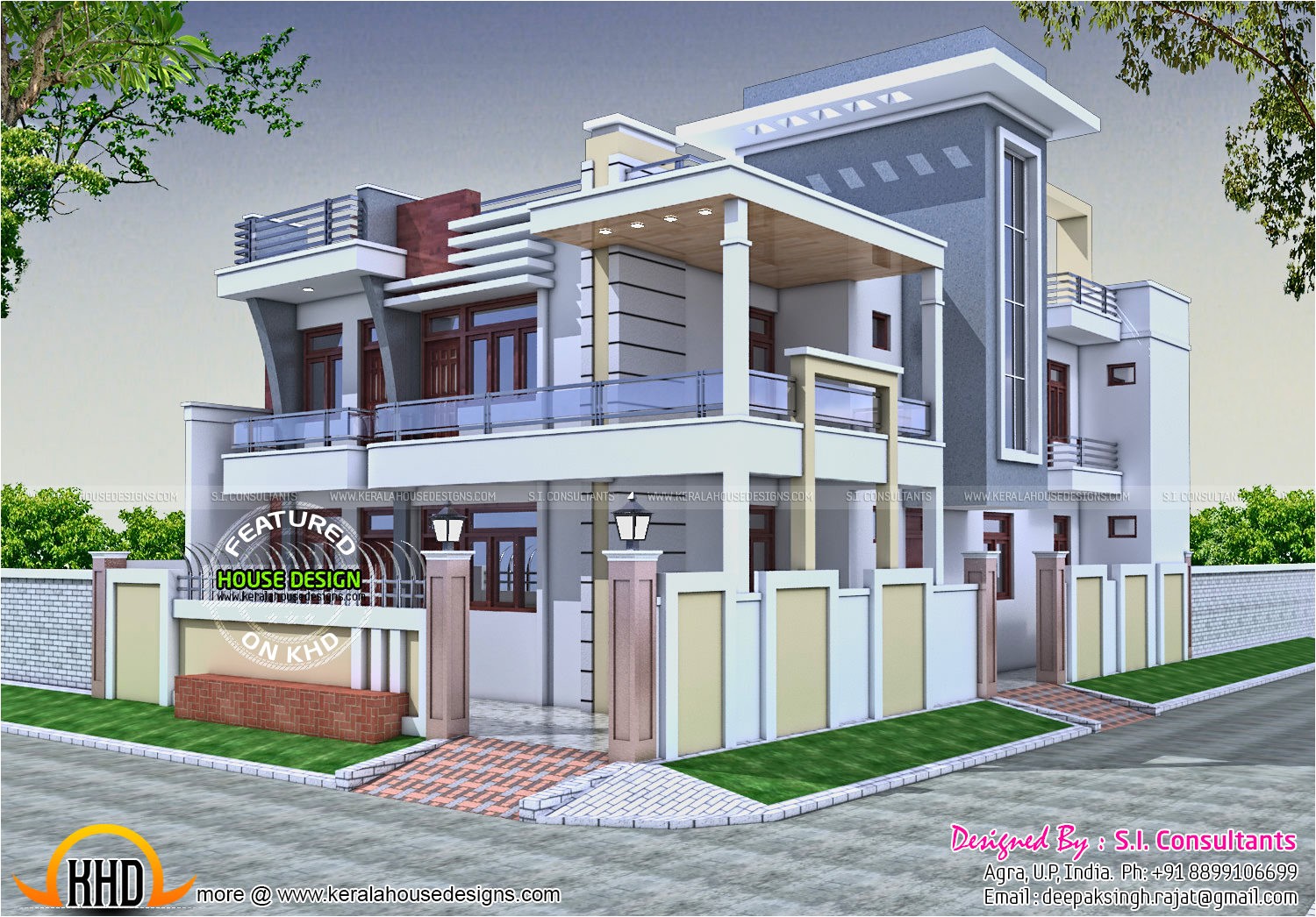 Indian Home Design Plans with Photos 36×62 Decorative Modern House In India Kerala Home Indian Home Design Plans with Photos 36×62 Decorative Modern House In India Kerala Home