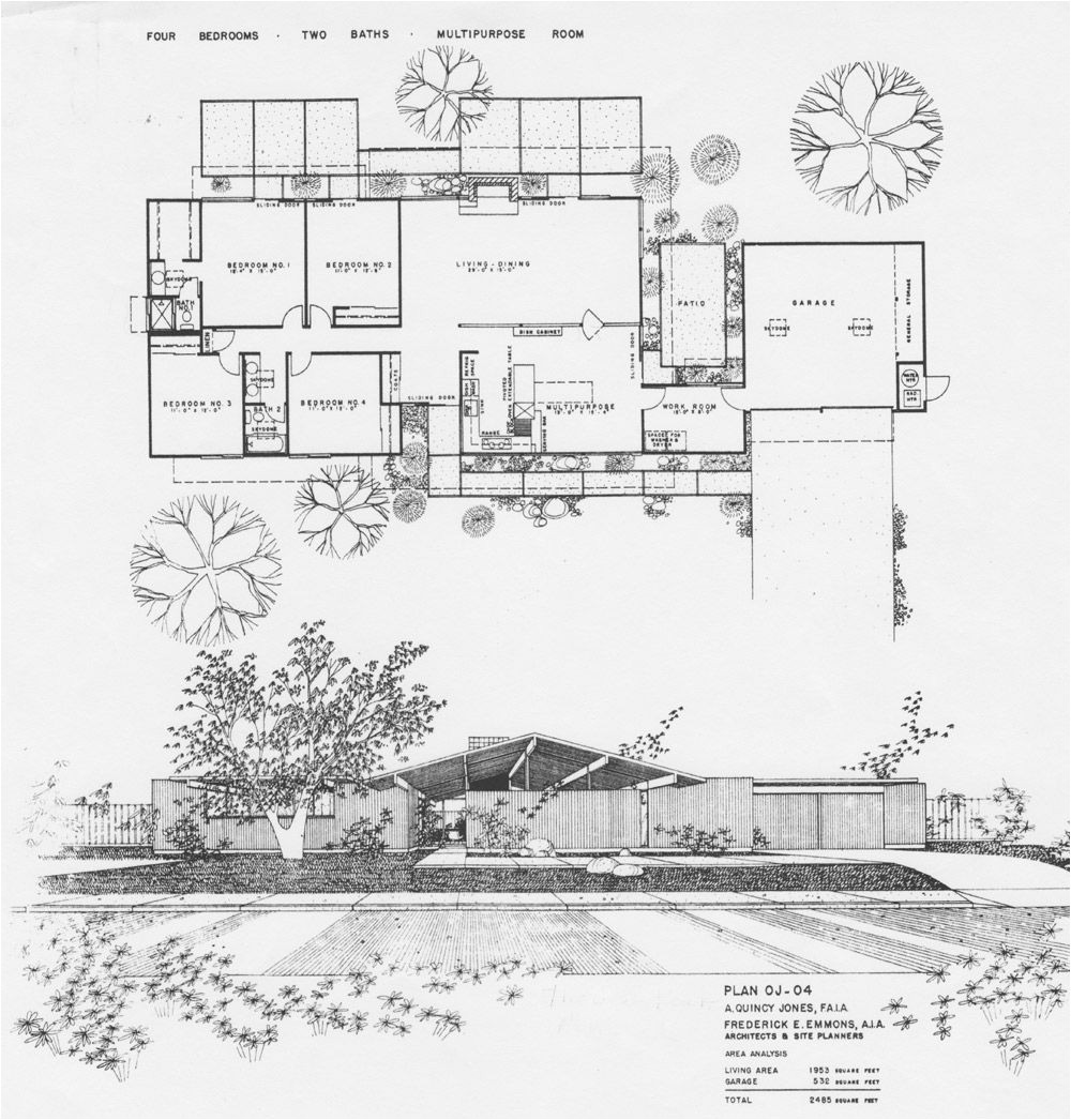 Joseph Eichler Home Plans Joseph Eichler Homes Modern House Mid Century Floor Joseph Eichler Home Plans Joseph Eichler Homes Modern House Mid Century Floor