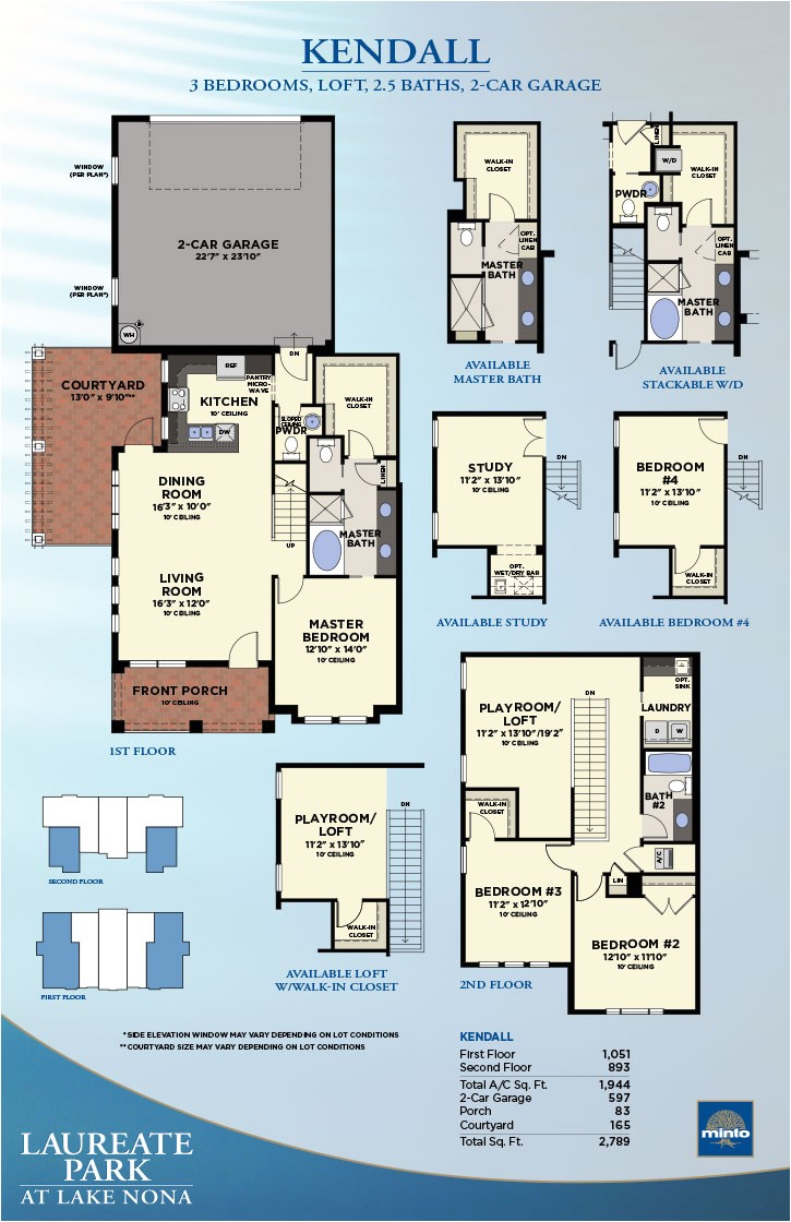 Kendall Homes Floor Plans Laureate Park at Lake Nona Kendall Model orlando Homes Kendall Homes Floor Plans Laureate Park at Lake Nona Kendall Model orlando Homes
